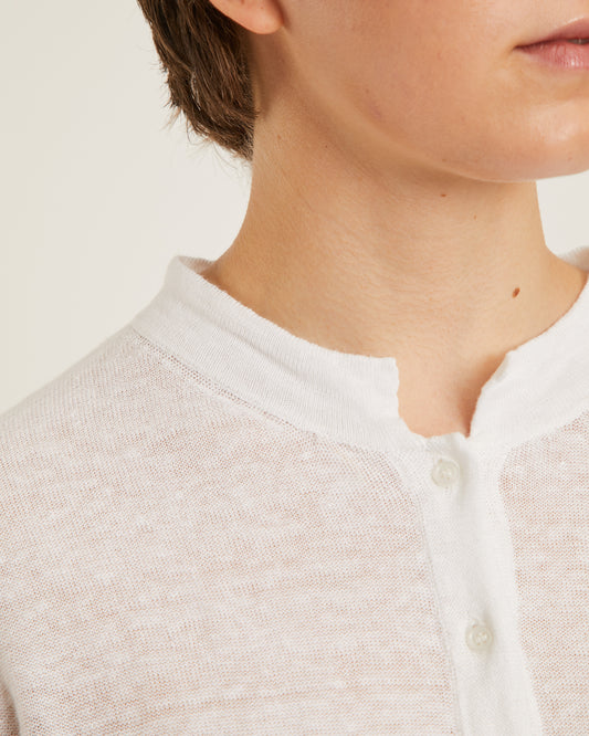COLINE linen cardigan