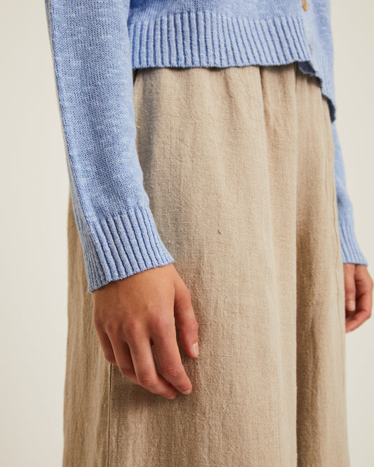 DOMI pants in washed linen