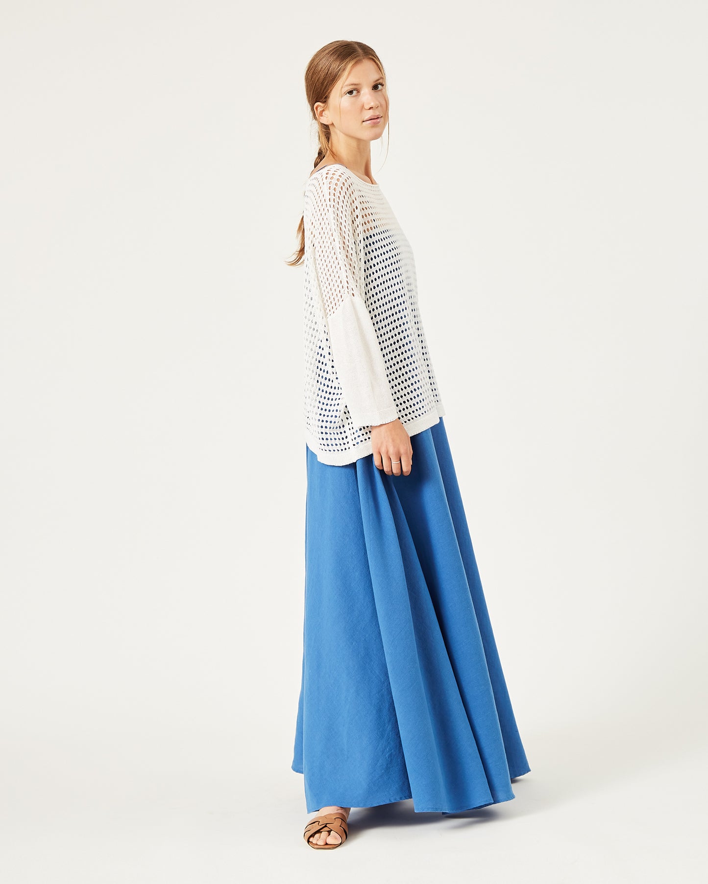 ARI linen and cotton sweater