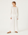 chandail en lin SPARROW