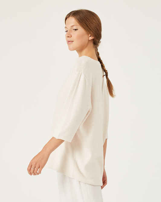 linen and cotton sweater ENO