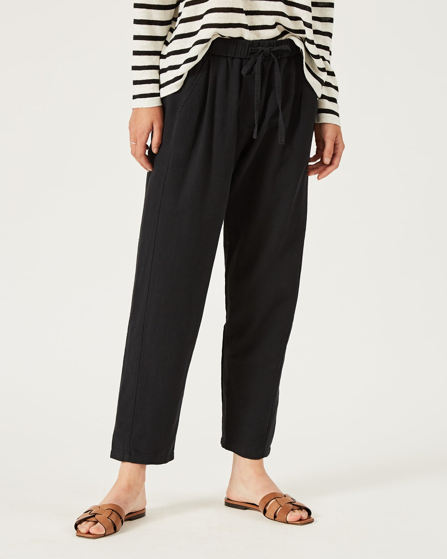 pantalon en coton lin et lyocell CANPA