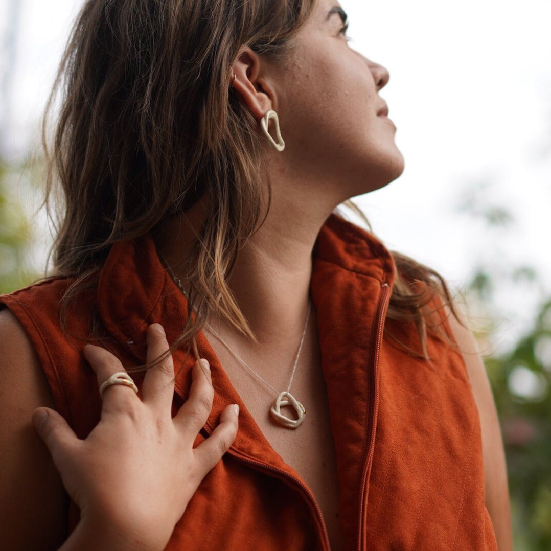 Woven necklace - Siica