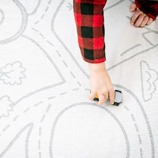 Sage reversible towel - Rüia kids