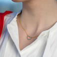 collier Coeur turquoise - Standout
