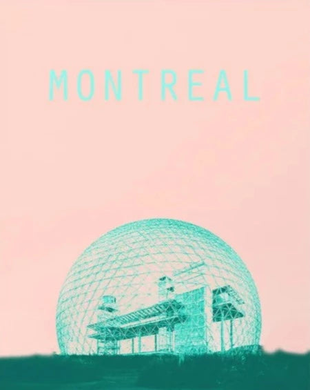 lot de 3 cartes Montréal - Anne Laudouar