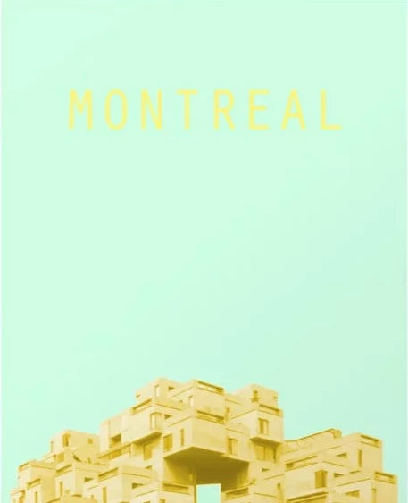 set of 3 Montreal postcards - Anne Laudouar