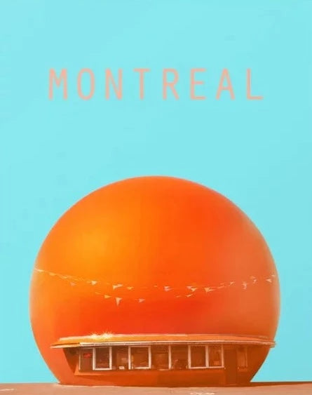 set of 3 Montreal postcards - Anne Laudouar