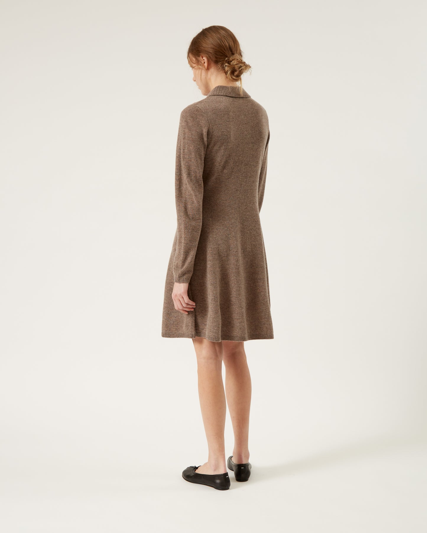 CORINNE wool and cashmere dress