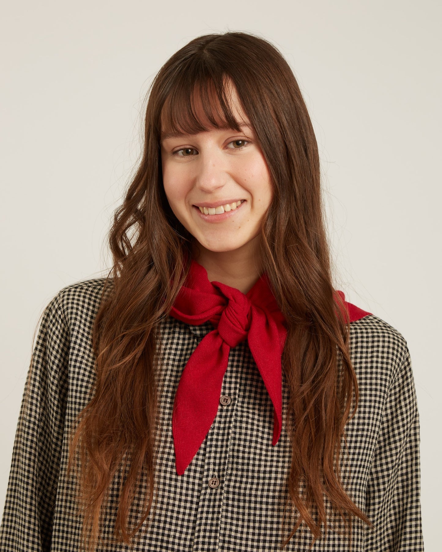 JOSETTE wool and cashmere scarf