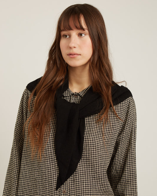 JOSIANNE wool and cashmere scarf
