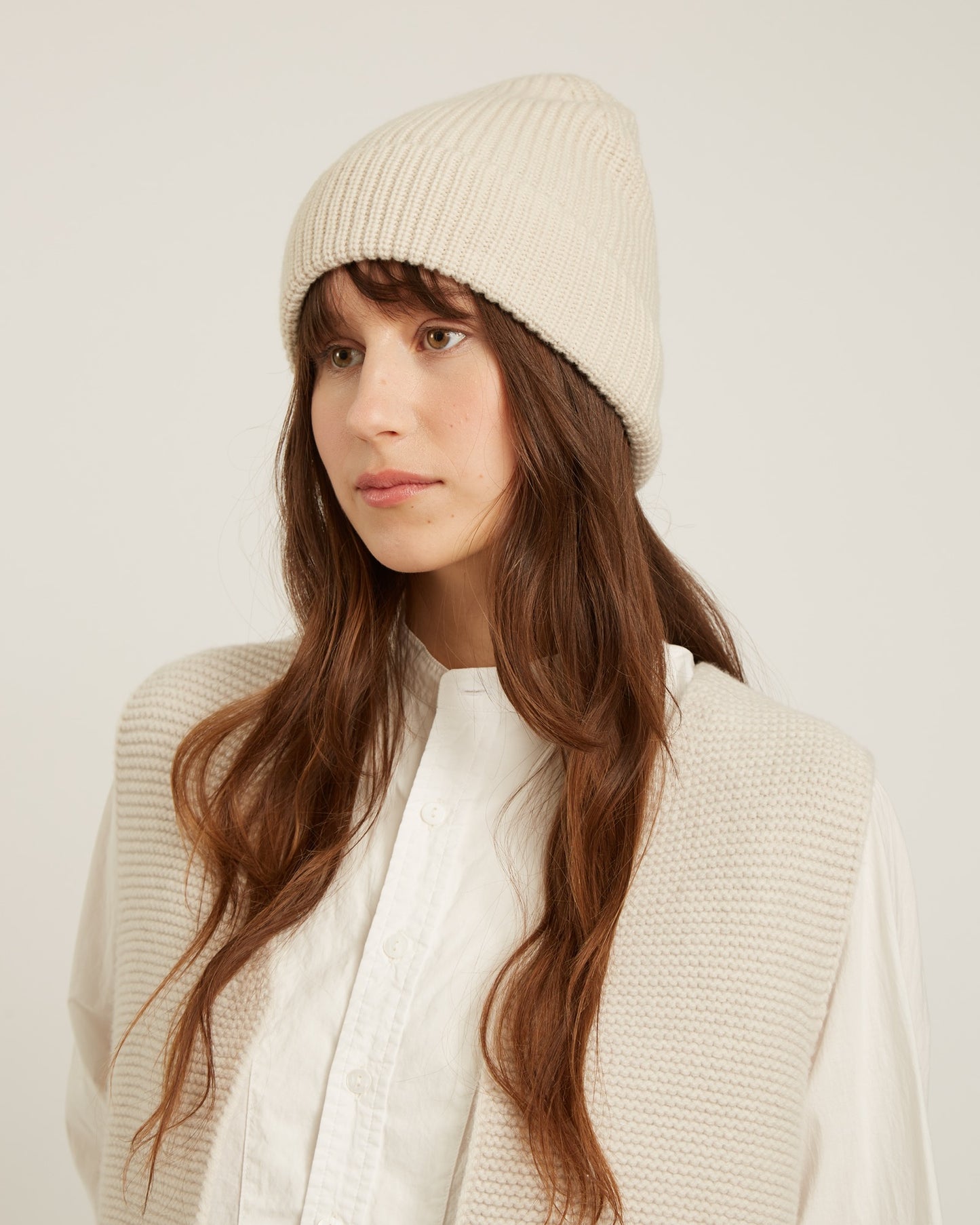cardigan sans manches en laine EVA