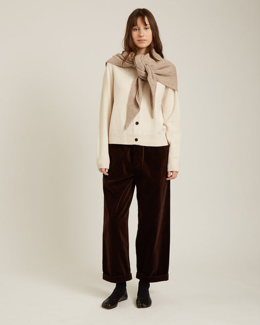 JOSIE wool and cashmere scarf