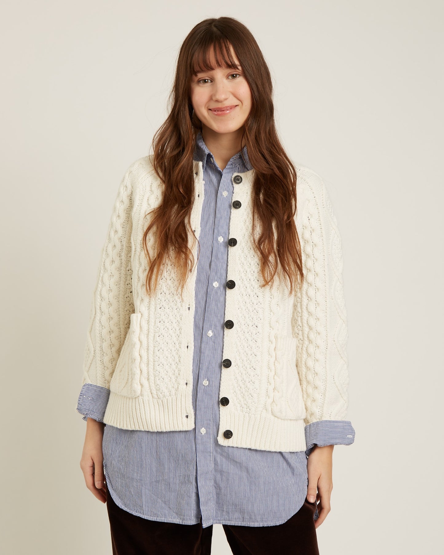 cardigan en laine IMPERIA