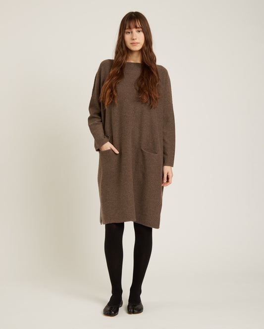 robe en laine et cachemire LYSANDRE