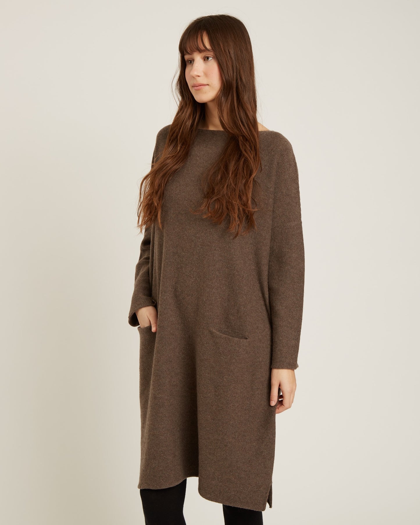 robe en laine et cachemire LYSANDRE