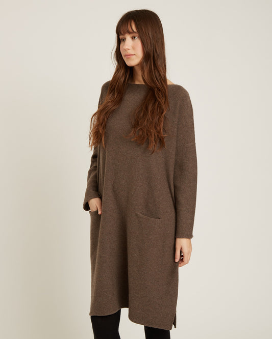 robe en laine et cachemire LYSANDRE