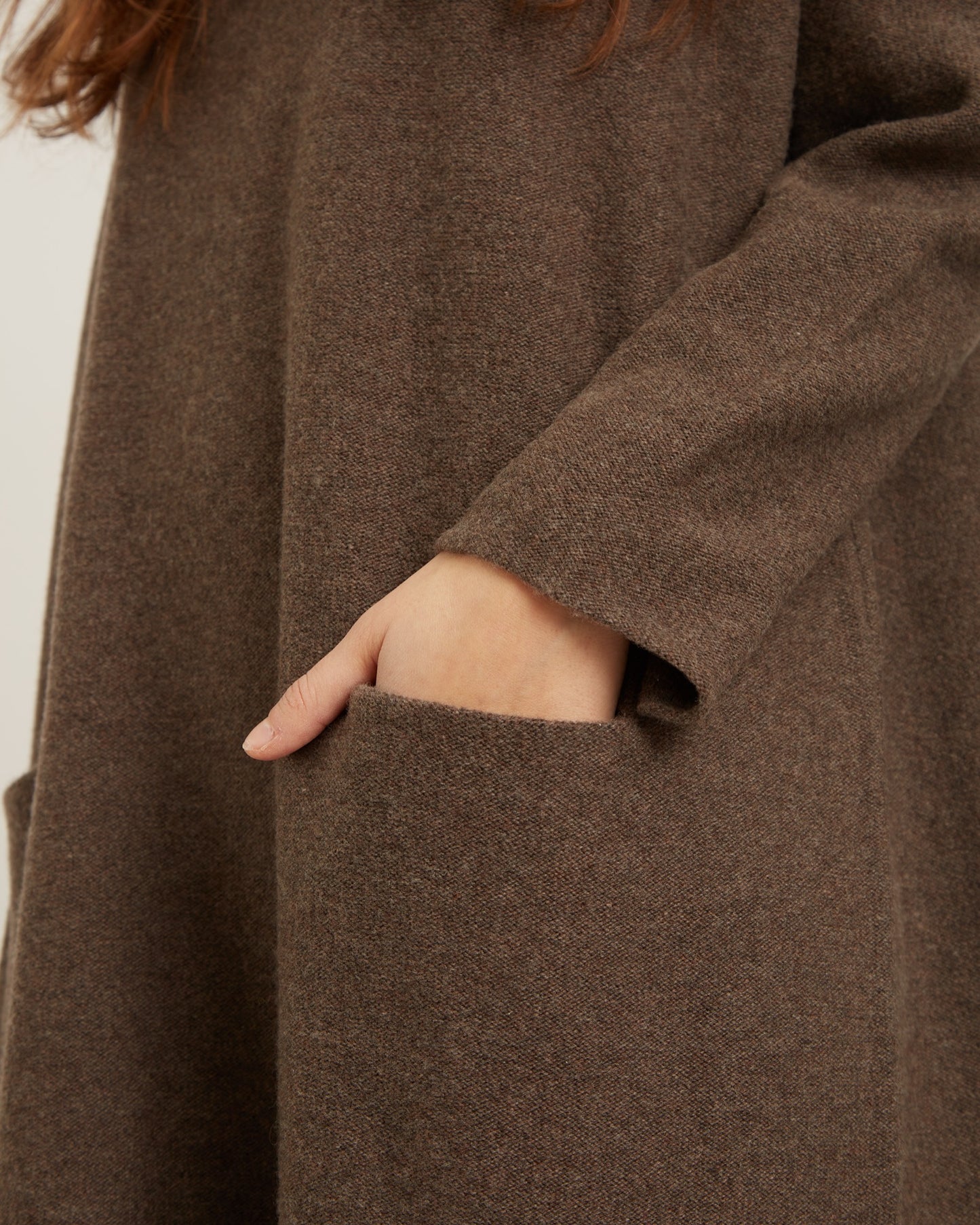robe en laine et cachemire LYSANDRE