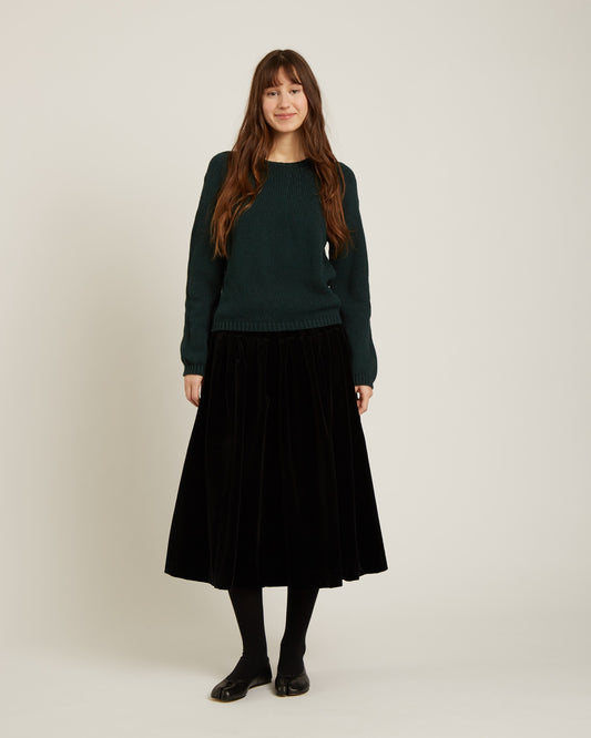 JEANNE cotton and cashmere sweater
