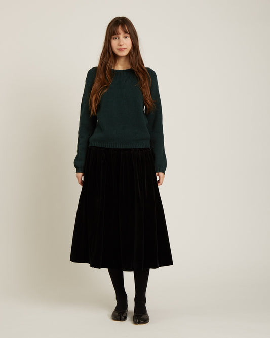 JEANNE cotton and cashmere sweater