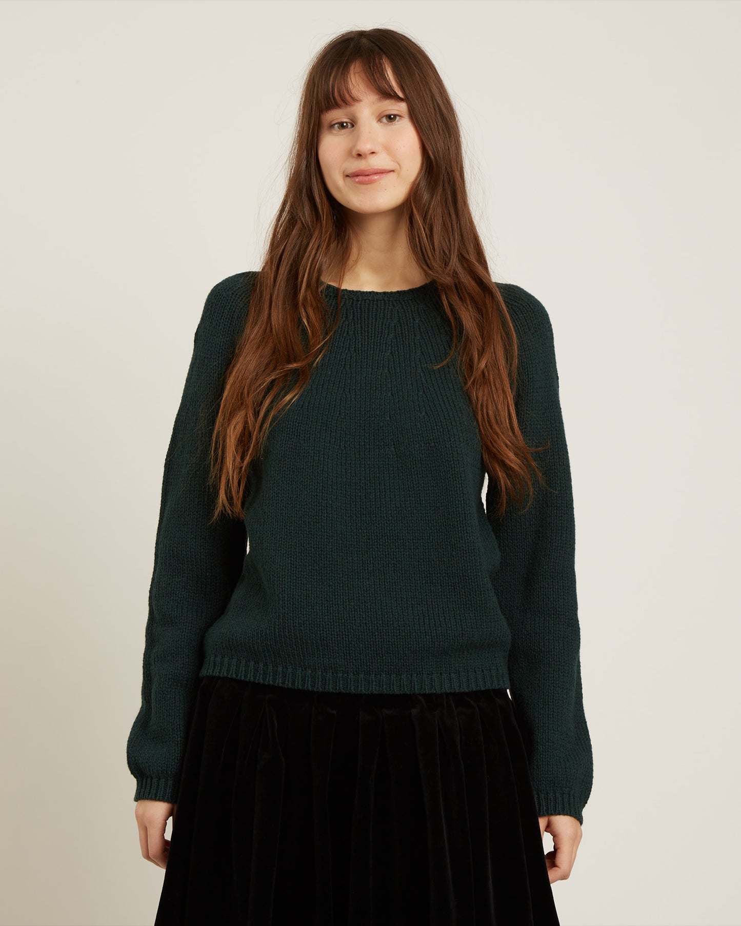 JEANNE cotton and cashmere sweater
