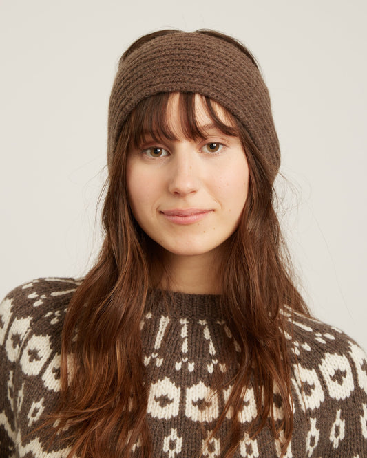 MONICA wool and cashmere headband