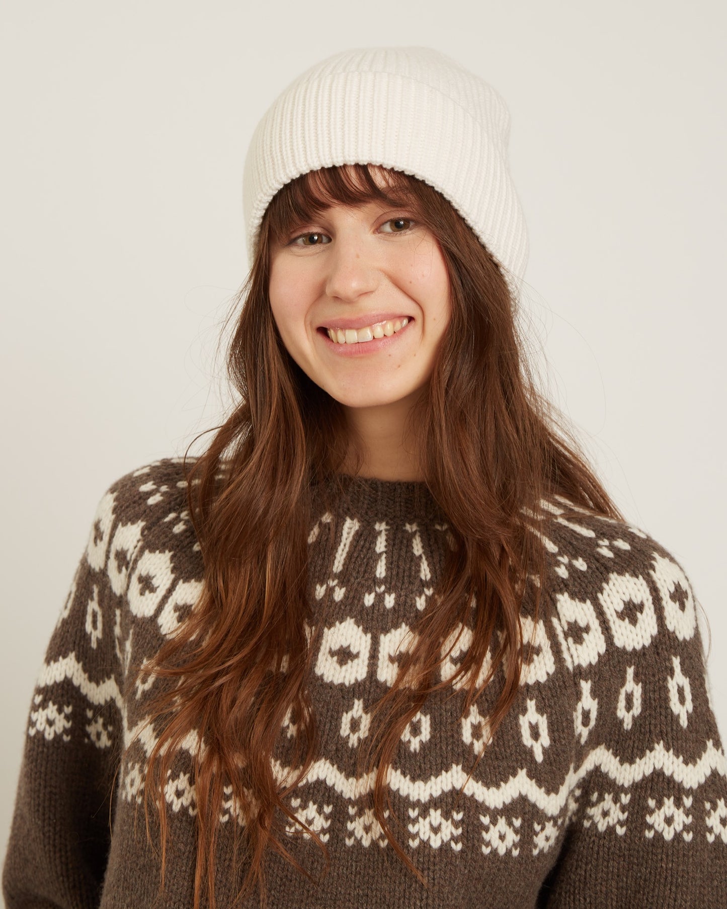 CLEA wool and cashmere hat