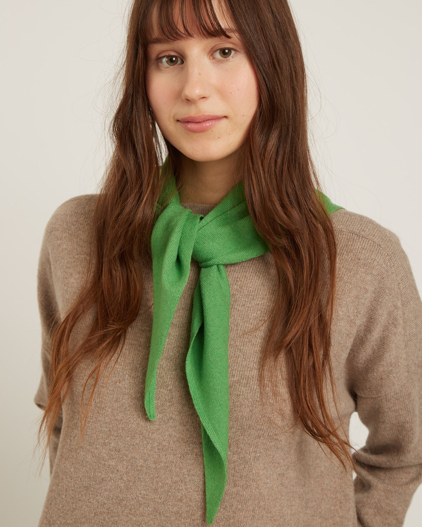 JOSETTE wool and cashmere scarf