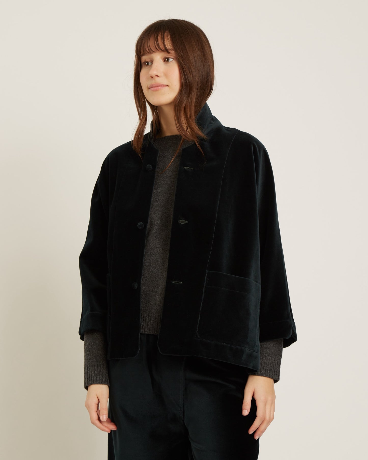 manteau en velours FAURELLE
