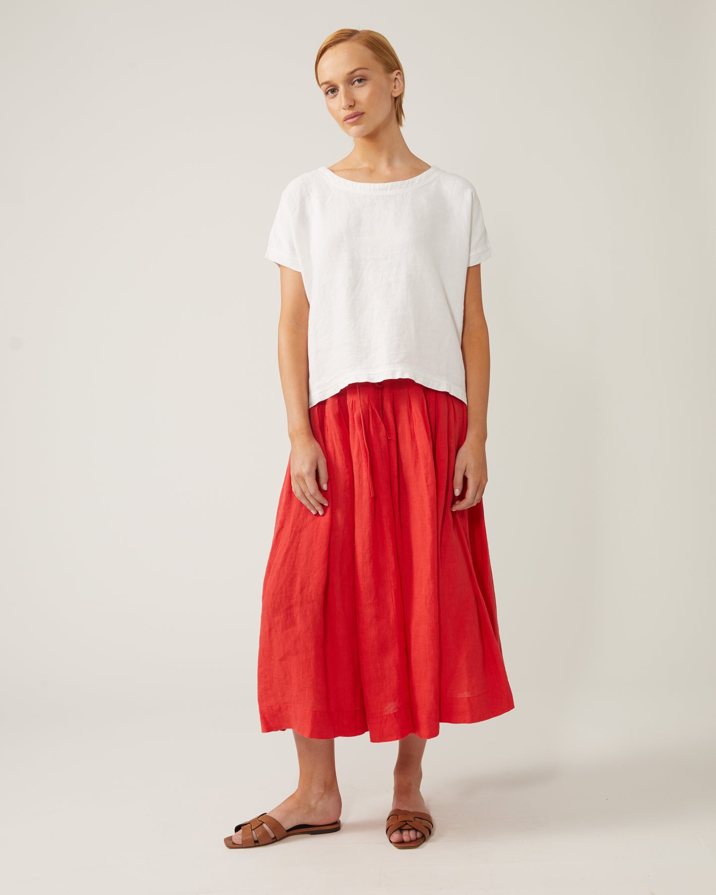 linen skirt JONIE