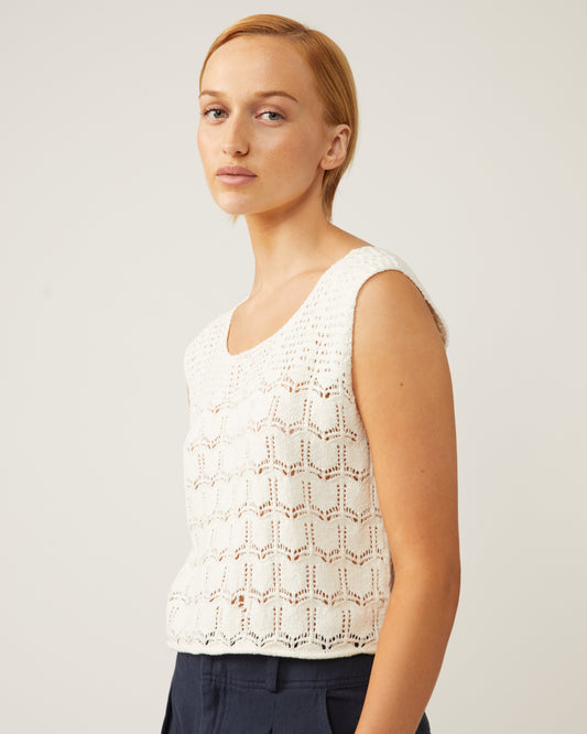 JANNE silk and cotton sweater