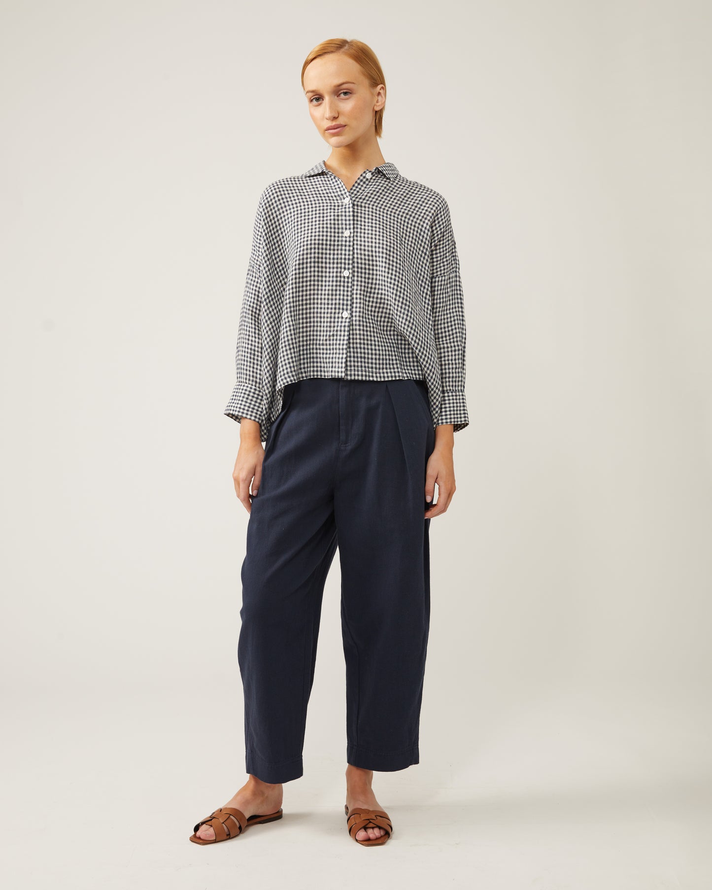 blouse en lin lavé MEGGIE