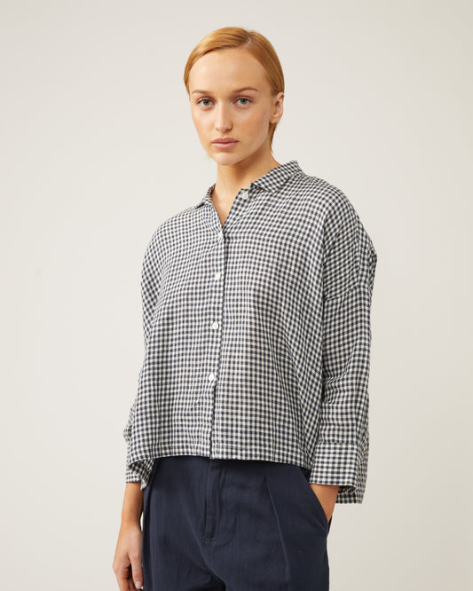 blouse en lin lavé MEGGIE
