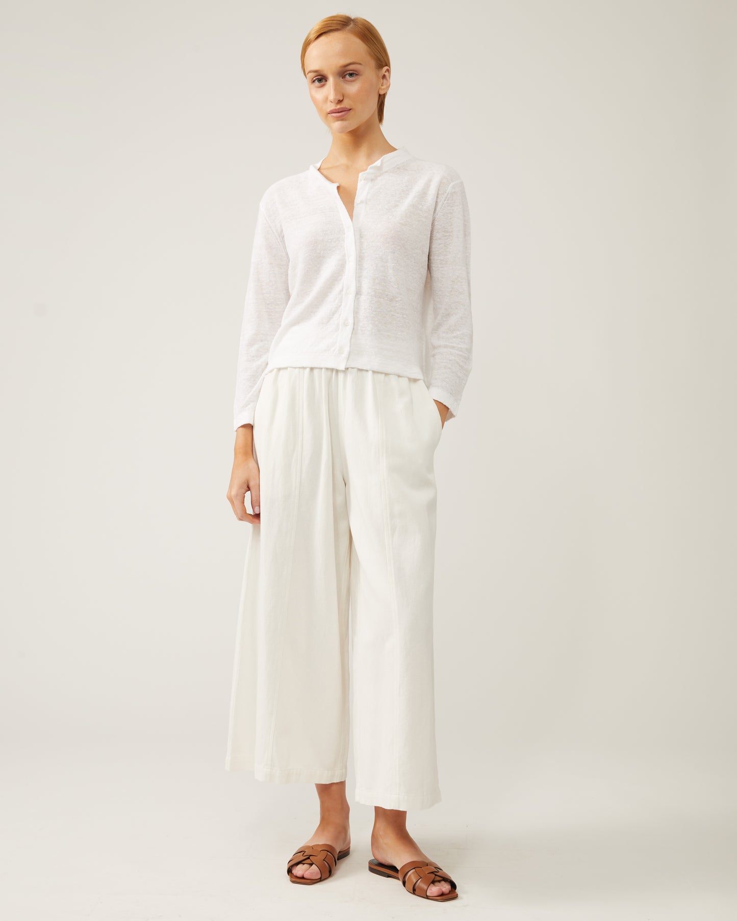 COLINE linen cardigan