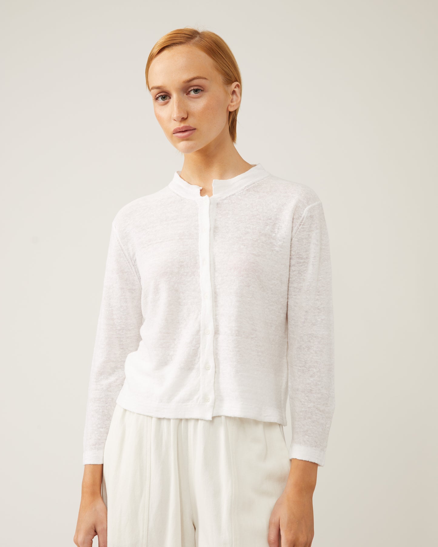 COLINE linen cardigan