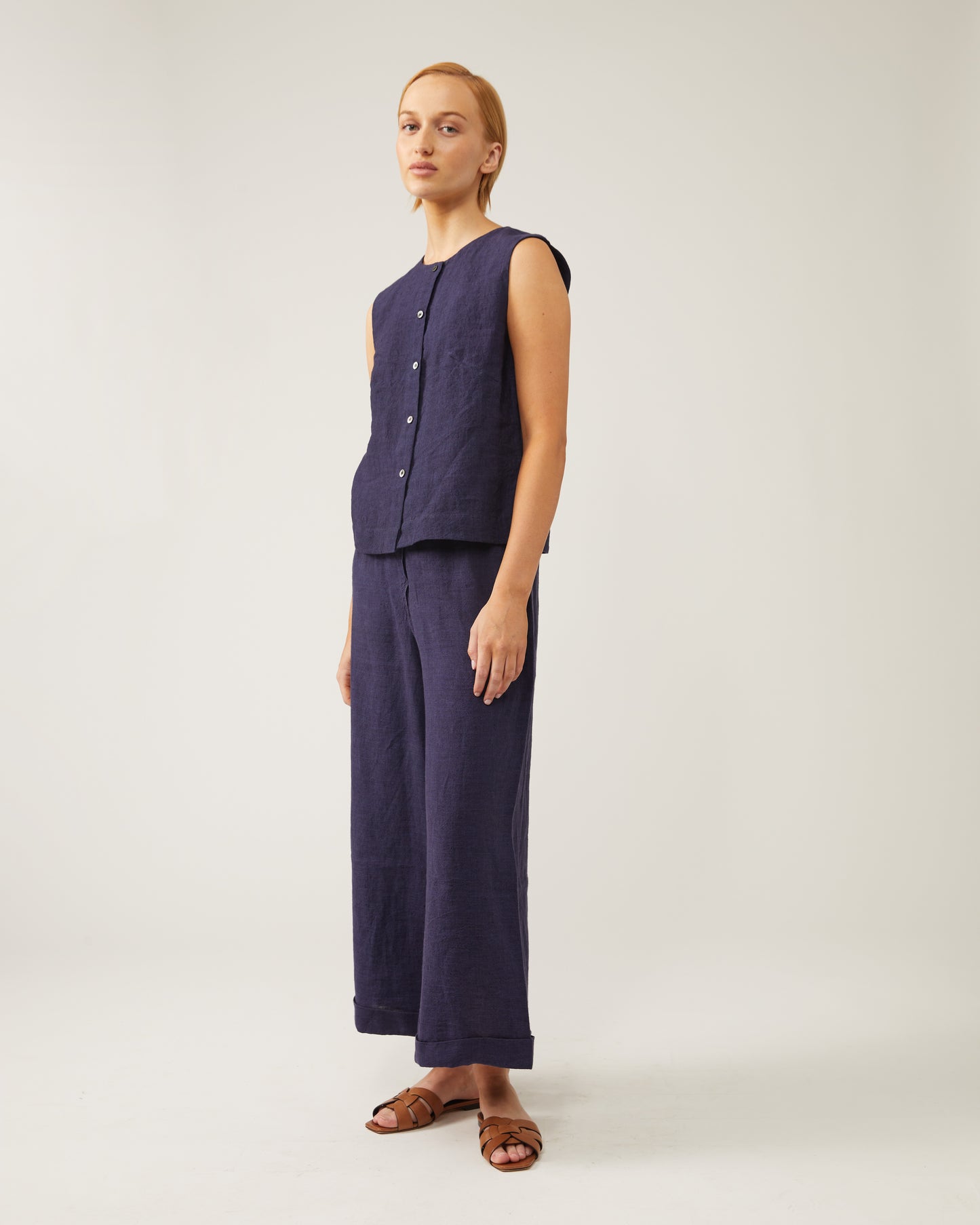 linen trousers LEA