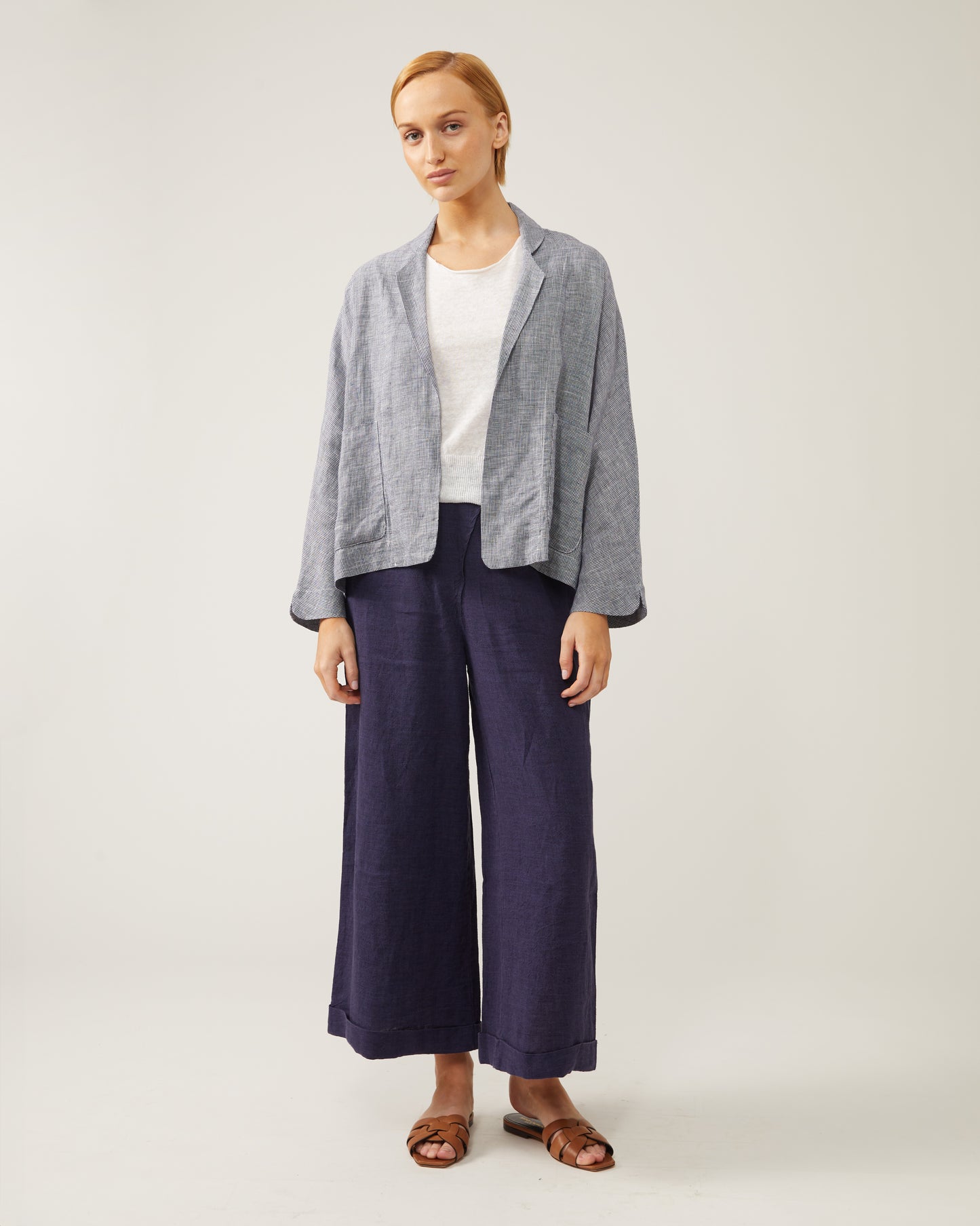 linen trousers LEA