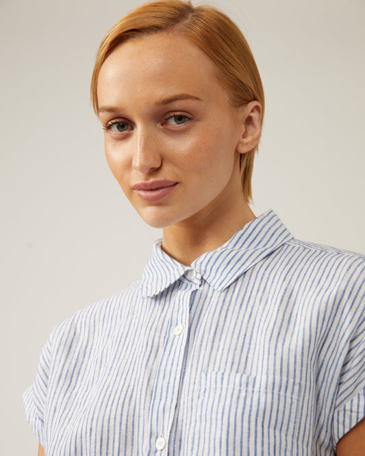 top en lin lavé LYDIA