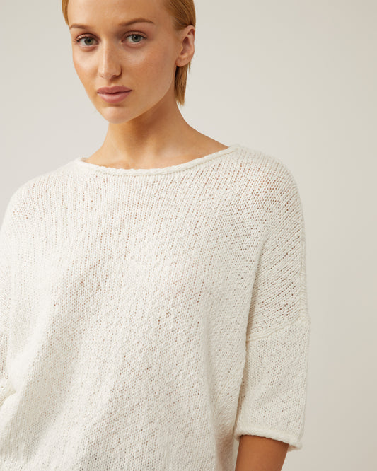 chandail en lin à manches courtes SKIPPER