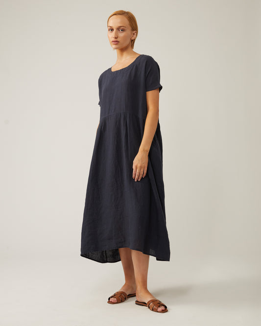 robe en lin lavé REBECCA