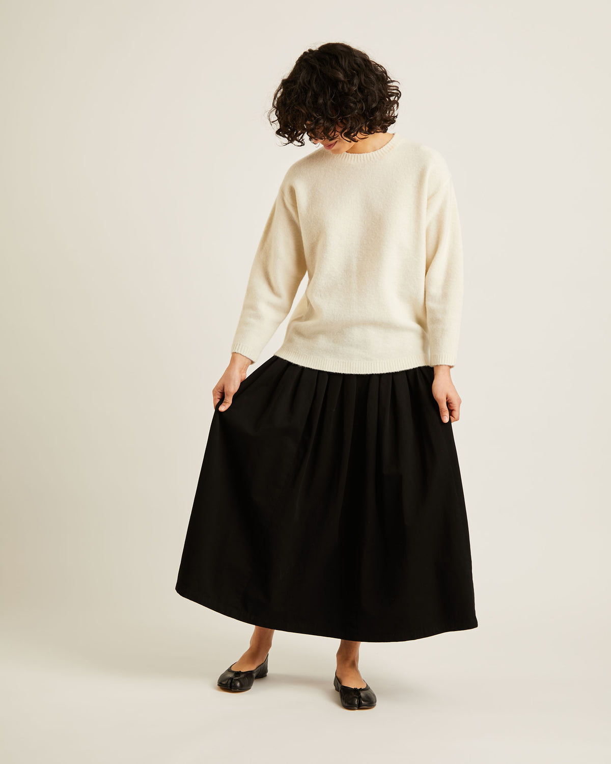 jupe en coton ROSE