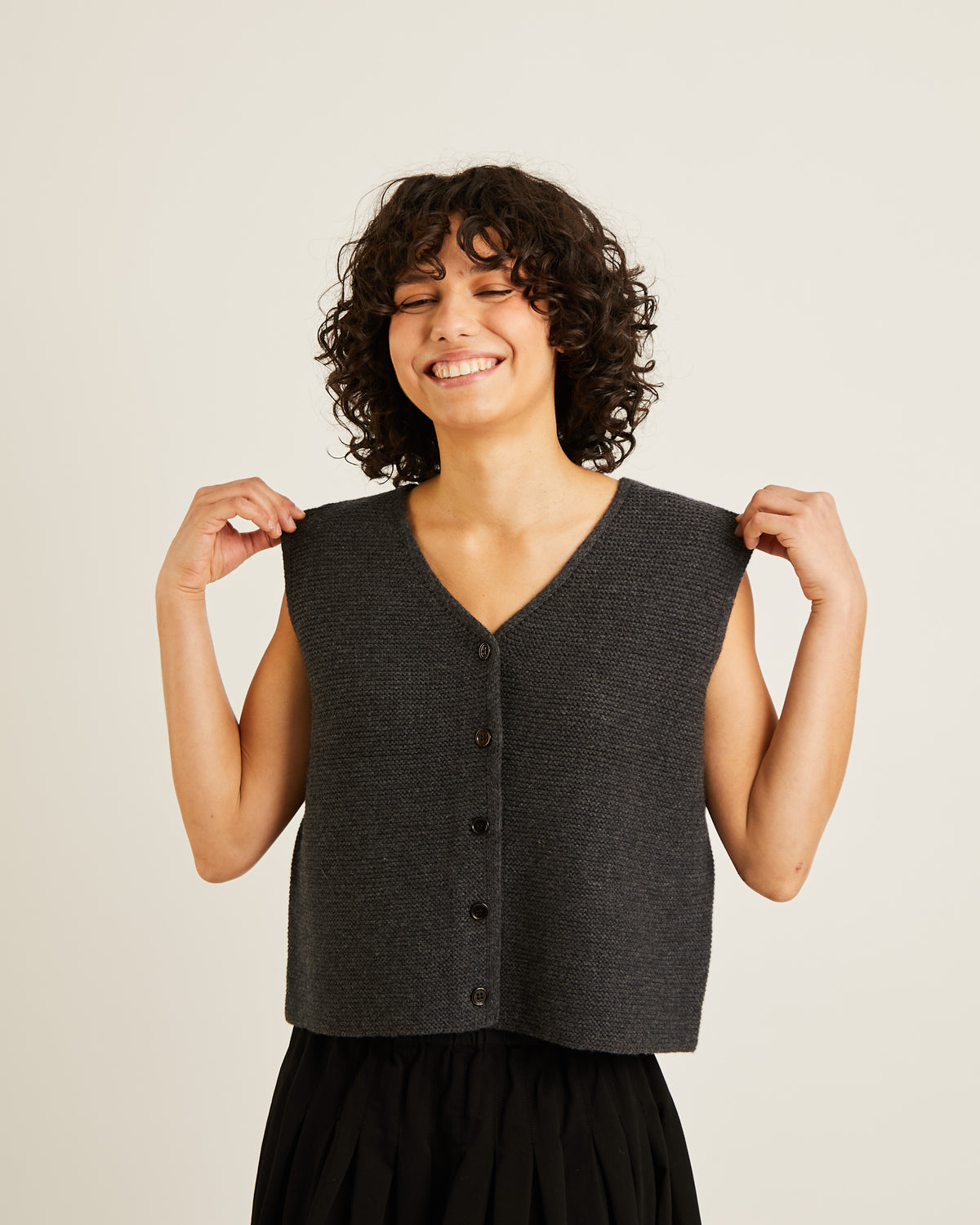 cardigan sans manches DEMETER