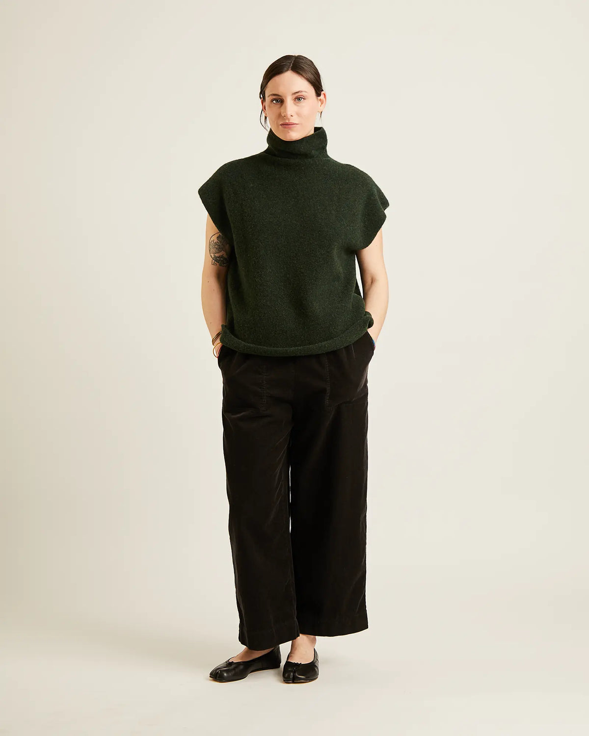 Gilet en laine SAMIA