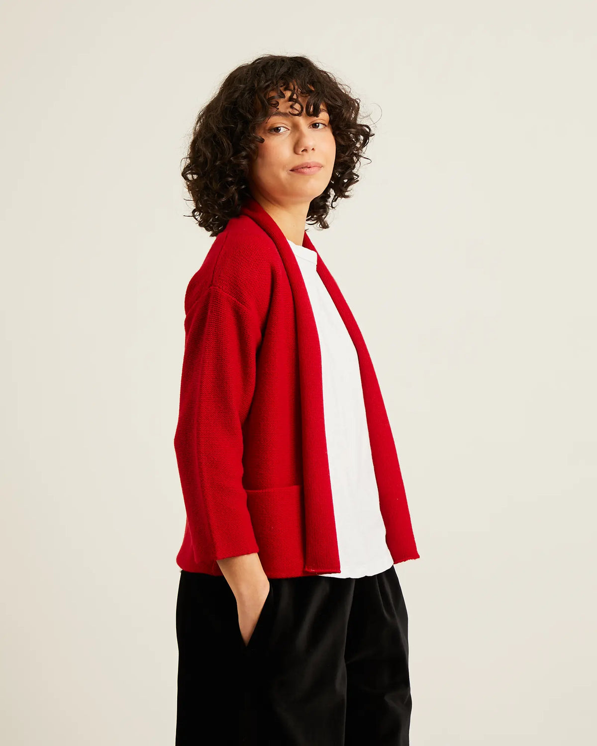 Cardigan en laine NEFELI
