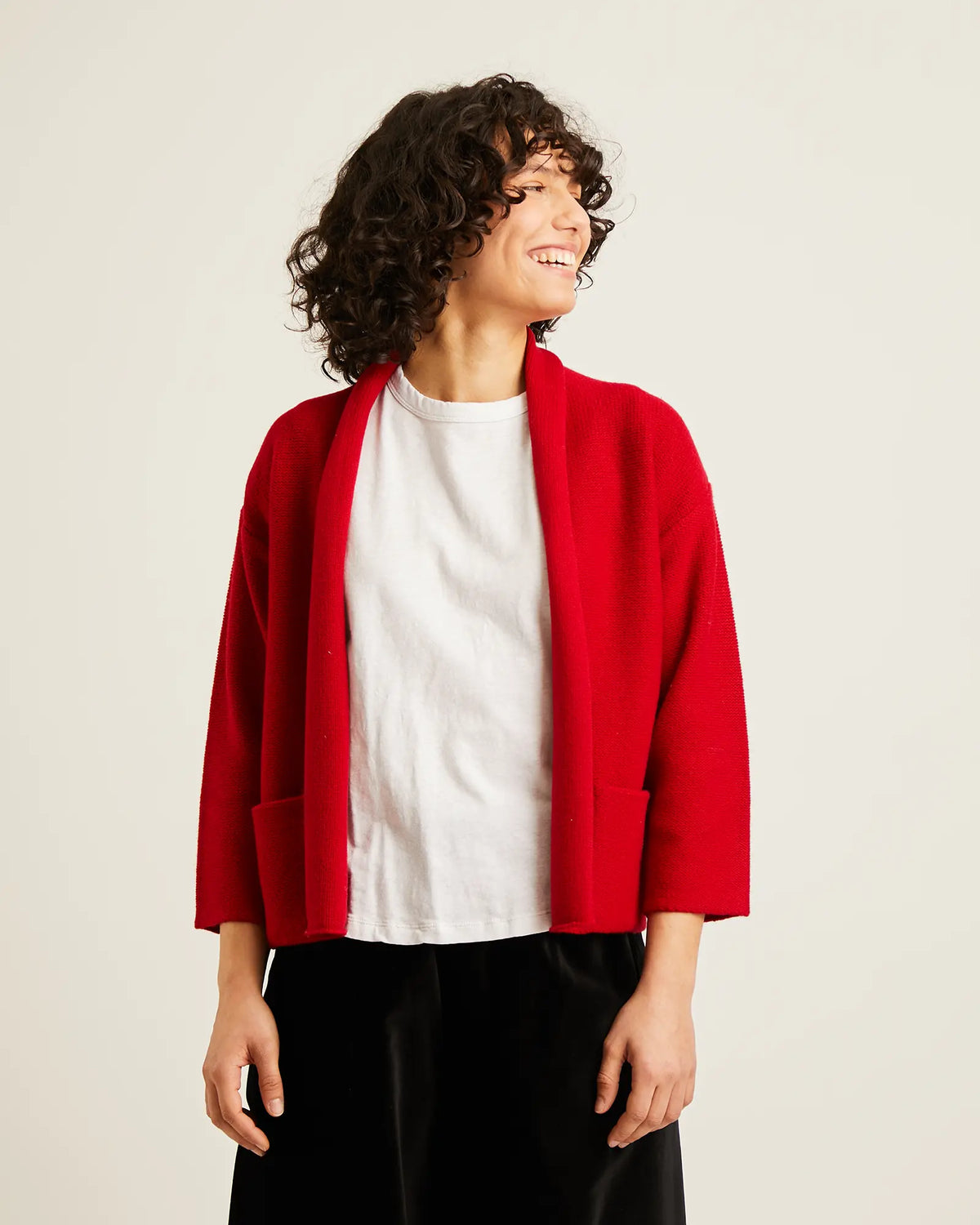 Cardigan en laine NEFELI