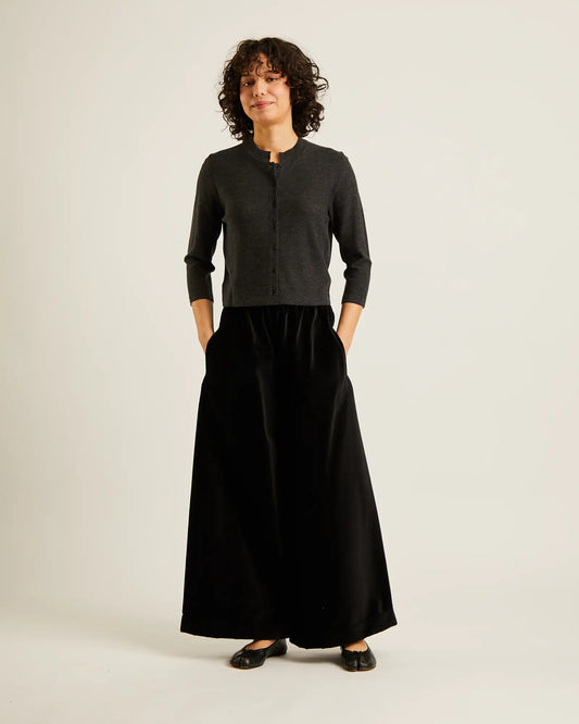 Cardigan chandail en laine superfine ISLA