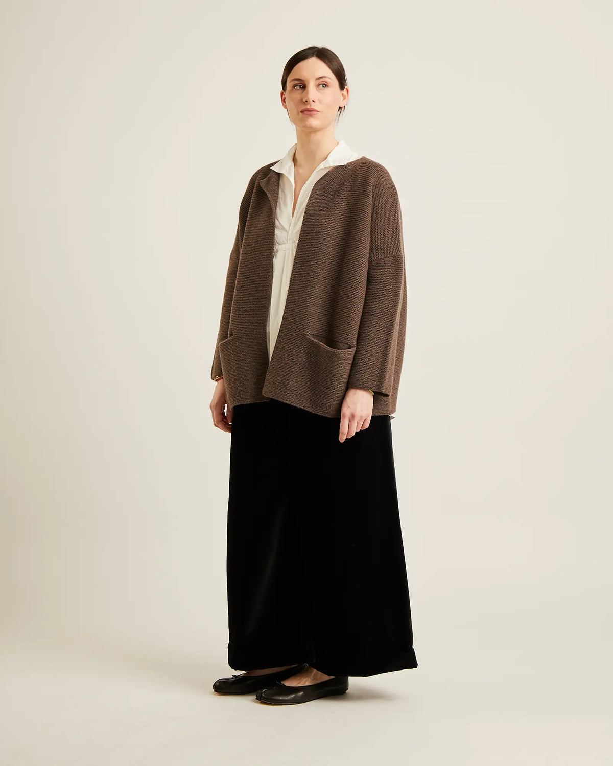 Cardigan en laine SAOIRSE