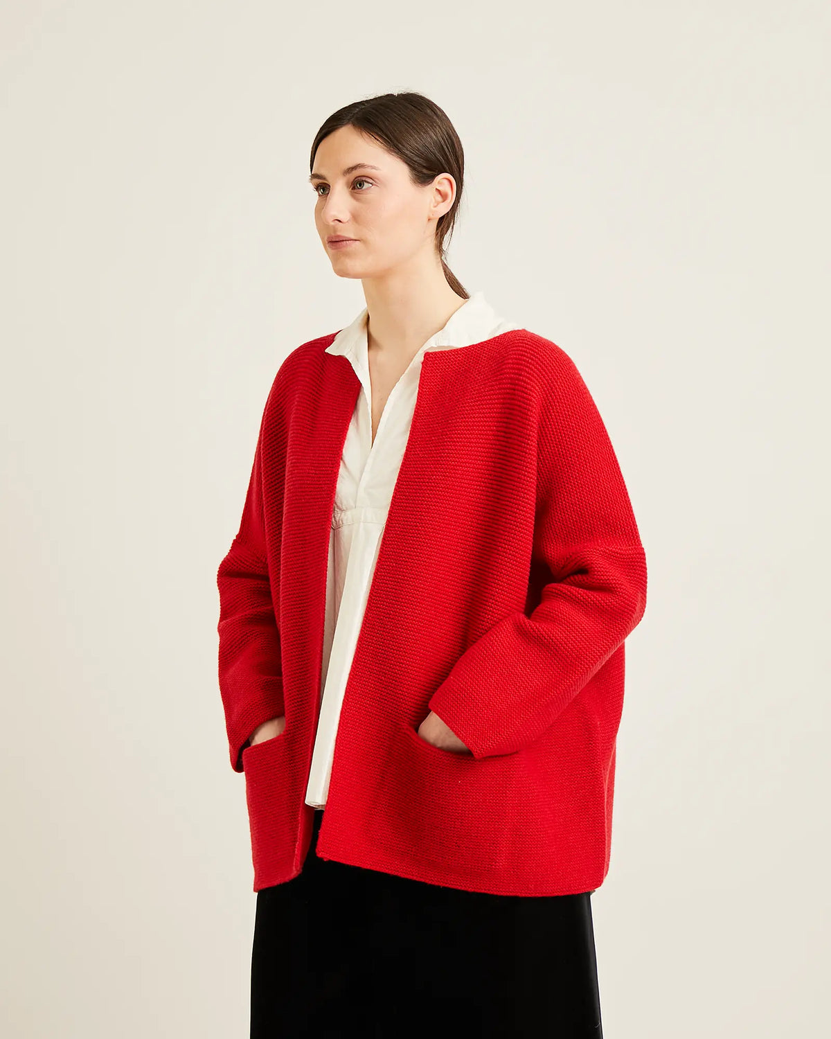 Cardigan en laine SAOIRSE