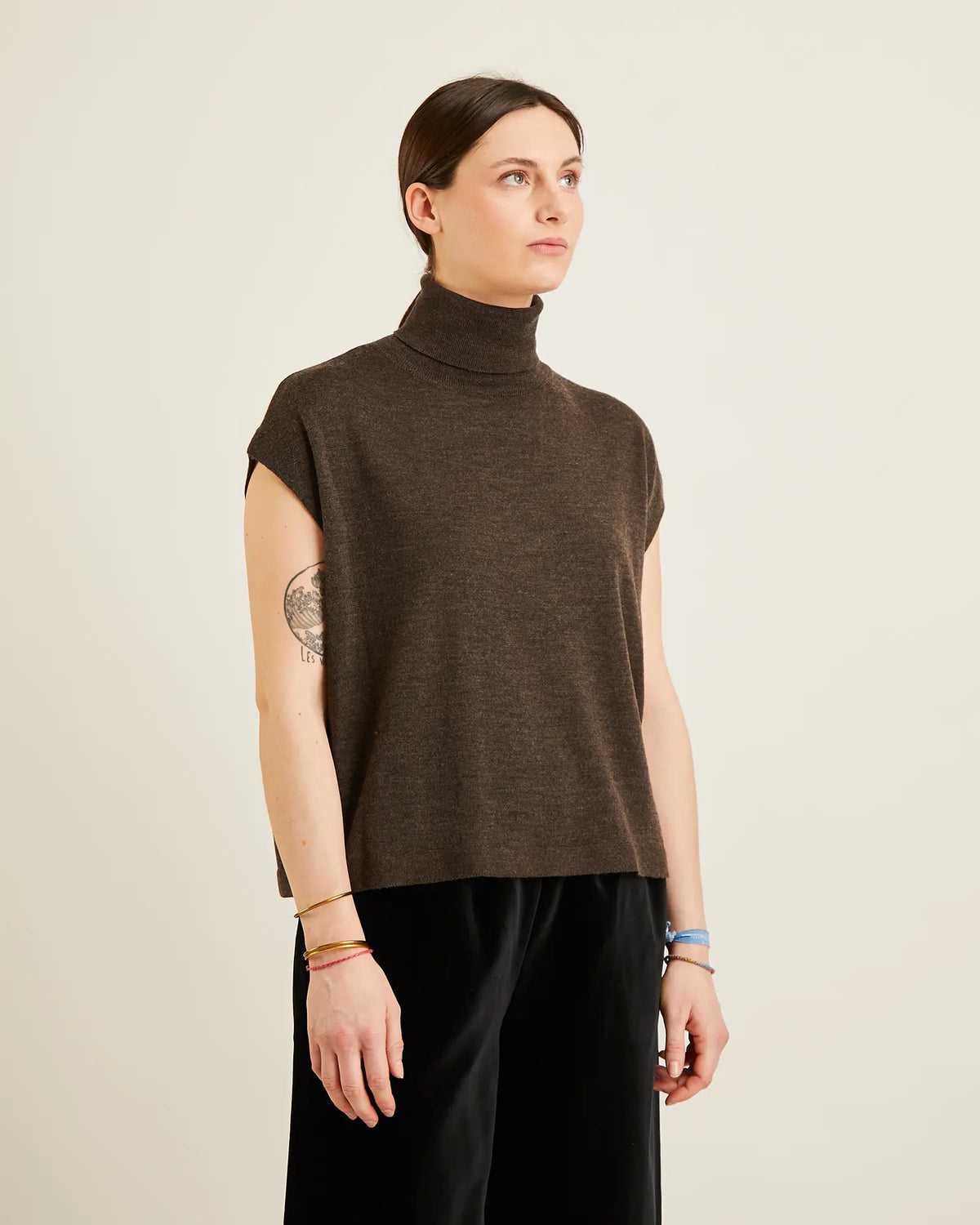 Gilet en laine fine Sofia Sweater