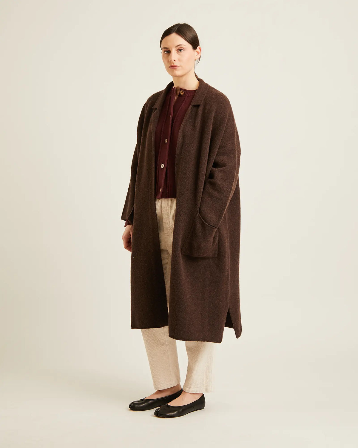 Manteau en mélange de yak HOLDEN